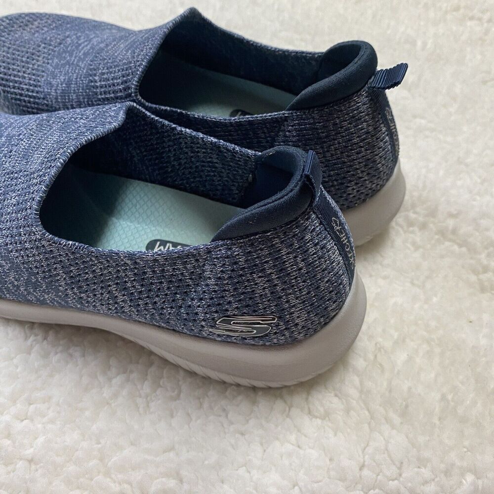 Skechers Slip On Size 8.5 Women Shoes Air Cooled Memory Foam Sneaker Slide - Picture 4 of 10